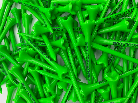 Arm-Lock Golf 2.75'' Plastic Tees - 20 Count - Arm-Lock Golf